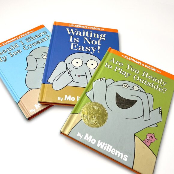 Elephant and Piggie (Mo Willems) Books (Bundle of 3) Hardcover Children's Books - Picture 1 of 8